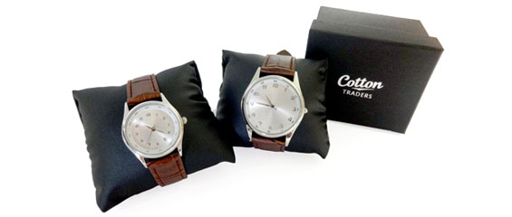 Cotton Traders His & Hers watches